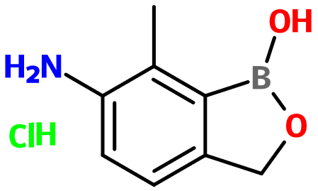 MC001150 6-Amino-7-methyl-2,1-benzoxaborol-1(3H)-ol HCl (图片) MC001150 6-Amino-7-methyl-2,1-benzoxaborol-1(3H)-ol HCl